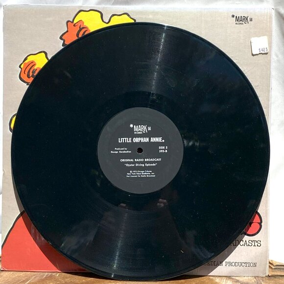 Little Orphan Annie Original Radio Broadcasts 1972 Vinyl Record - Picture 3 of 4